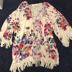 Floral kimono